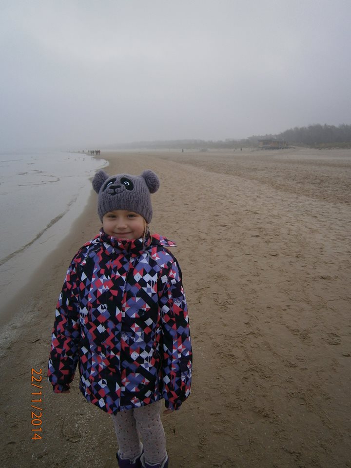 Maja Szopa na plaży