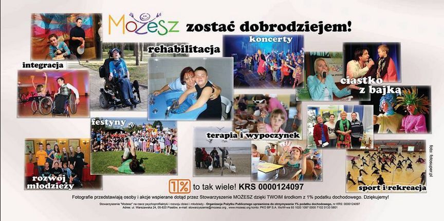 mozesz zostać dobrodziejem